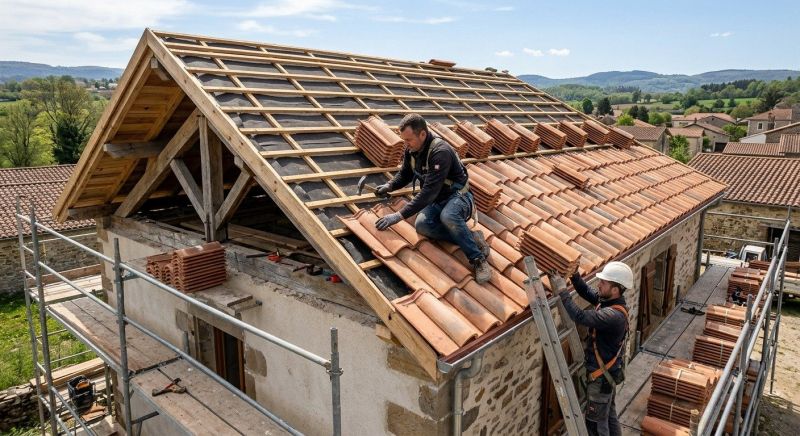 Clay Roof Installation in Alexandria, VA