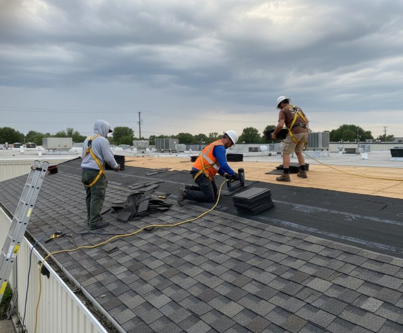 Local Shingle Replacement pros at work