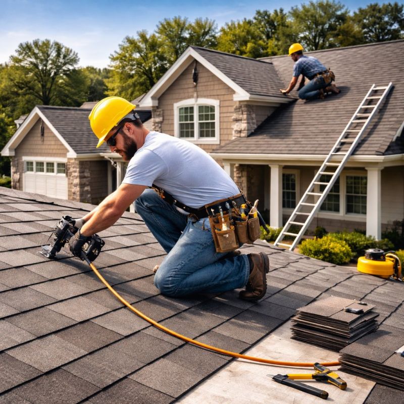 House Roof Installation in Framingham, MA