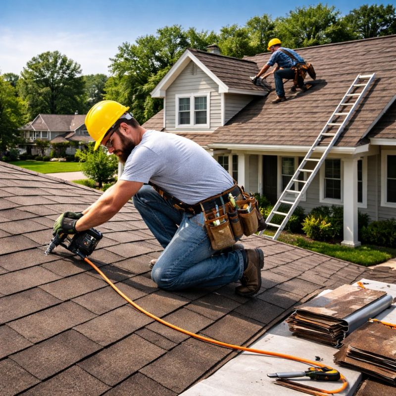 Roof Shingles Installation in Manchester, NH