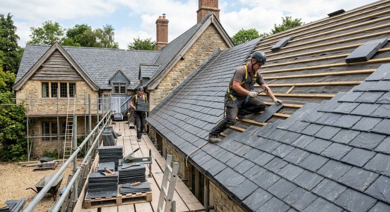 Slate Roofing Service in Alexandria, VA
