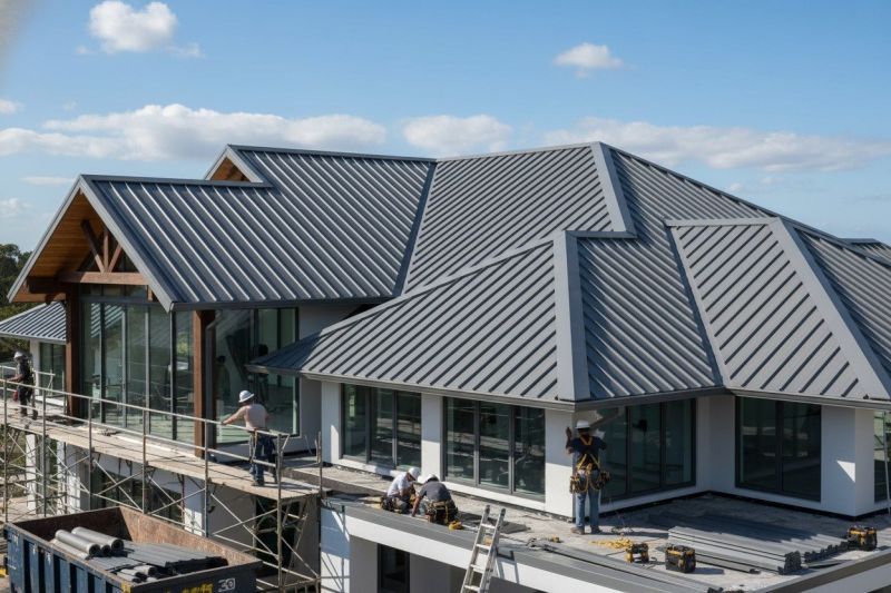 Steel Roof Replacement in Fredericksburg, VA